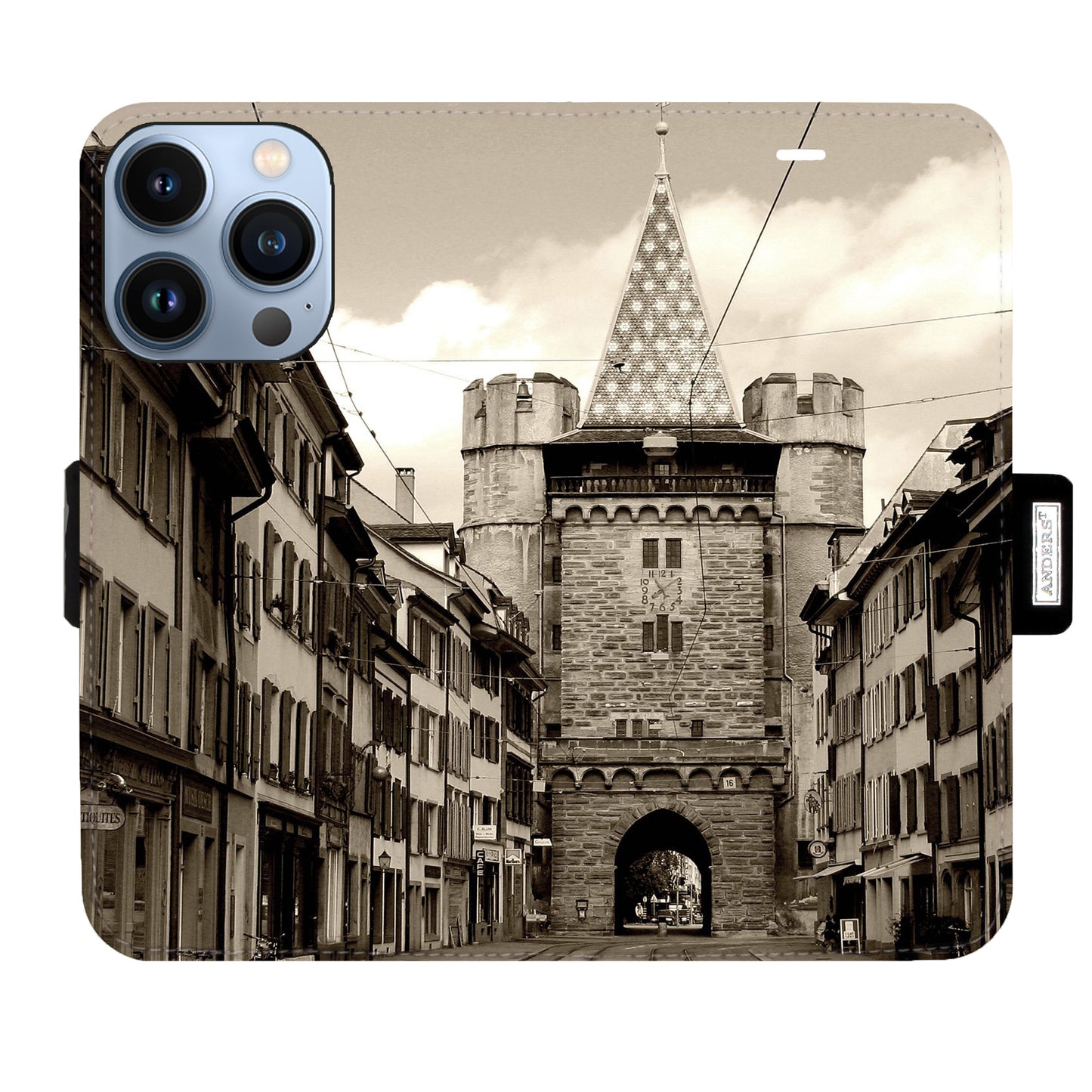 Basel City Spalentor Victor Case für das iPhone 13 Pro