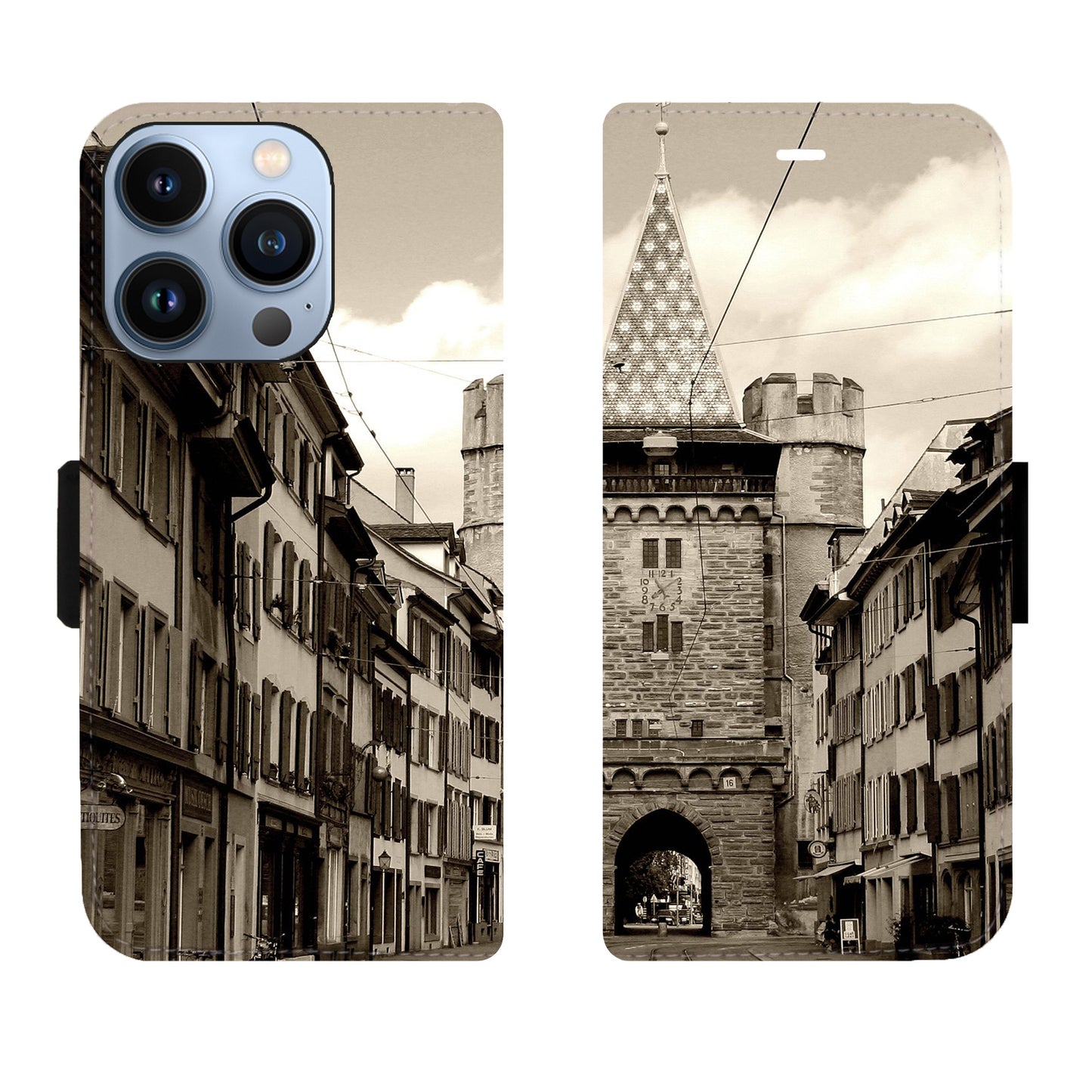 Basel City Spalentor Victor Case für das iPhone 13 Pro