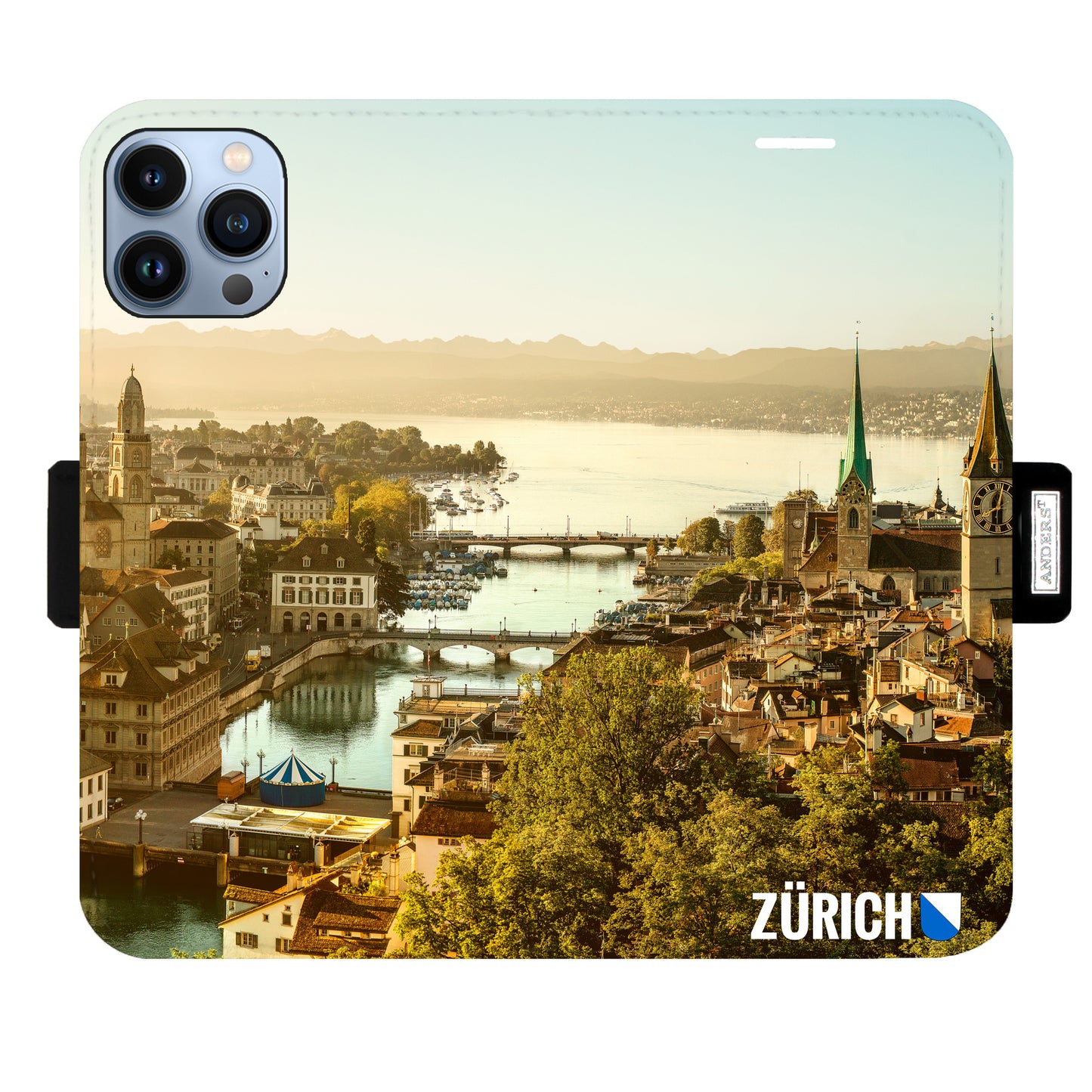 Zurich City from Above Victor Case for the iPhone 13 Pro Max