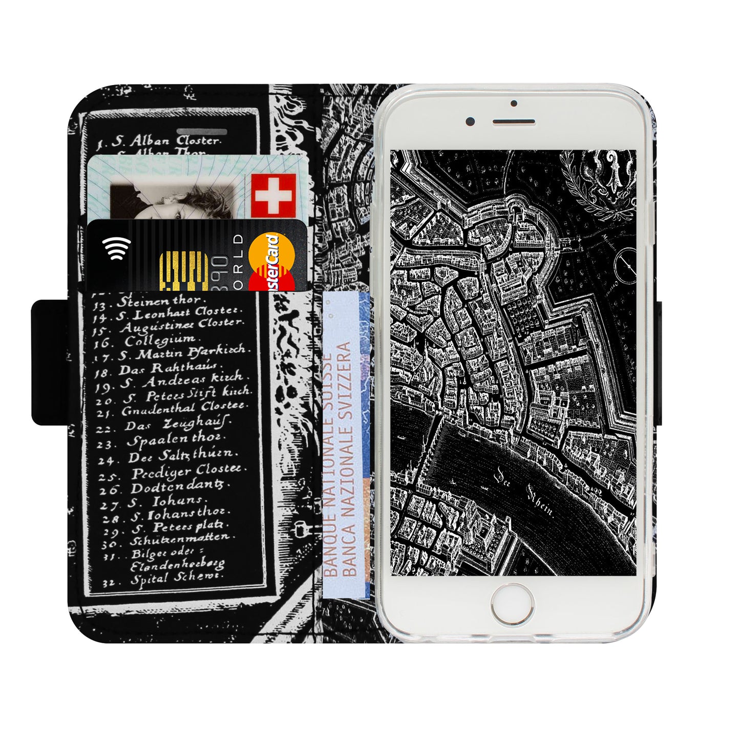 Basel Merian Negativ Victor Case für das iPhone 5/5S/SE 2016