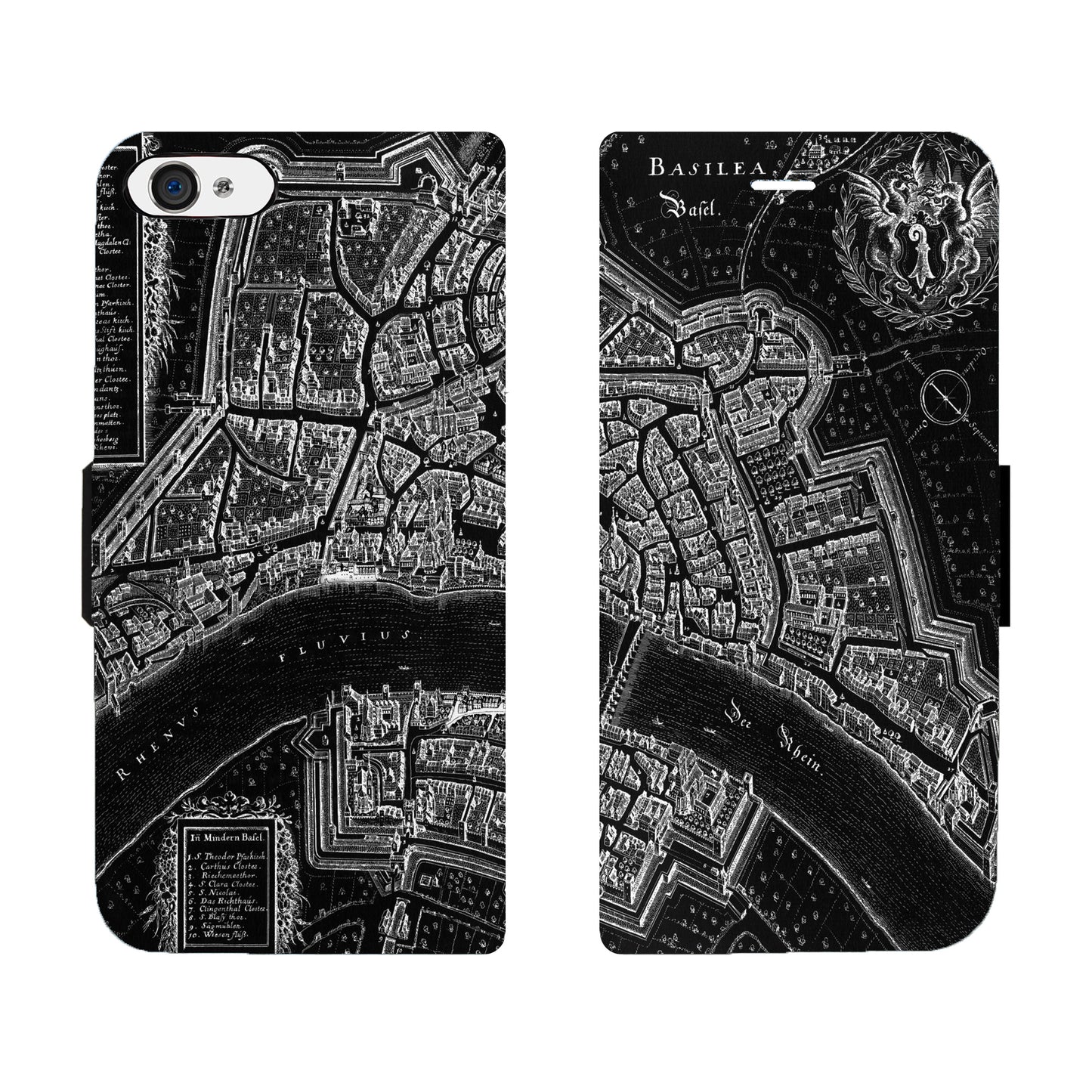 Basel Merian Negativ Victor Case für das iPhone 5/5S/SE 2016