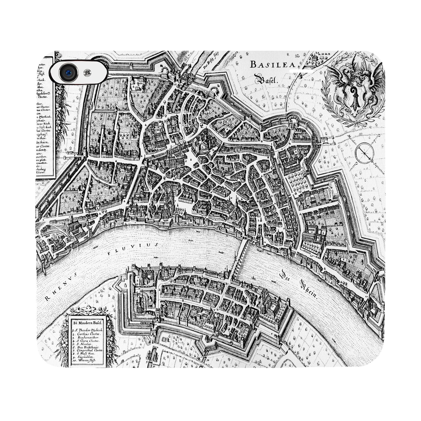 Basel Merian Panorama Case for the iPhone 5/5S/SE 2016
