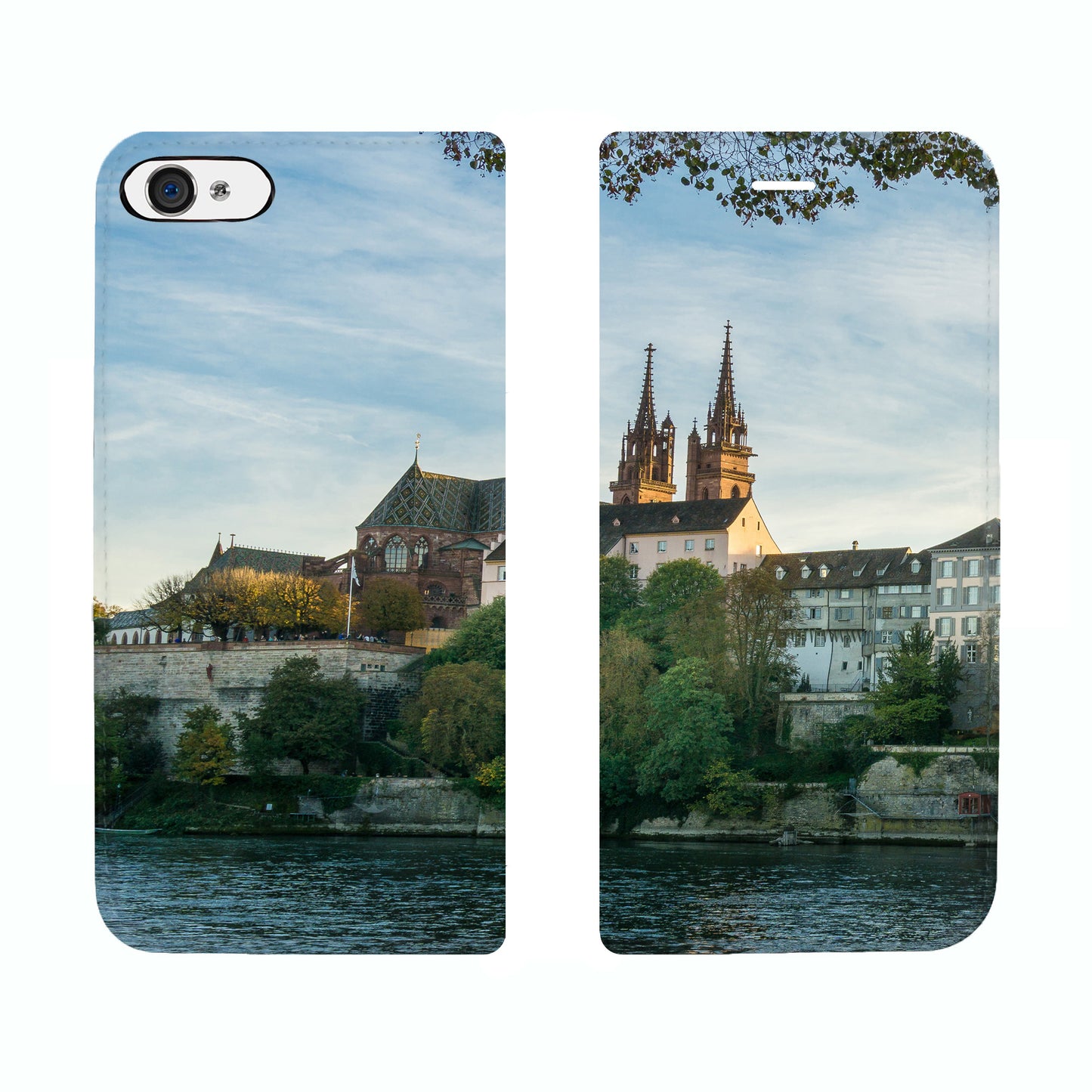Basel City Münster Panorama Case für das iPhone 5/5S/SE 2016