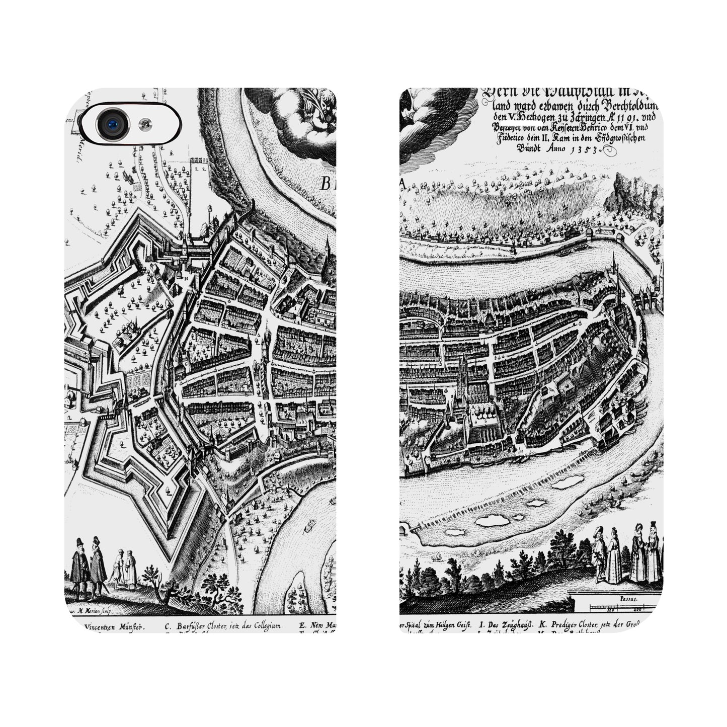 Bern Merian Panorama Case für das iPhone 5/5S/SE 2016