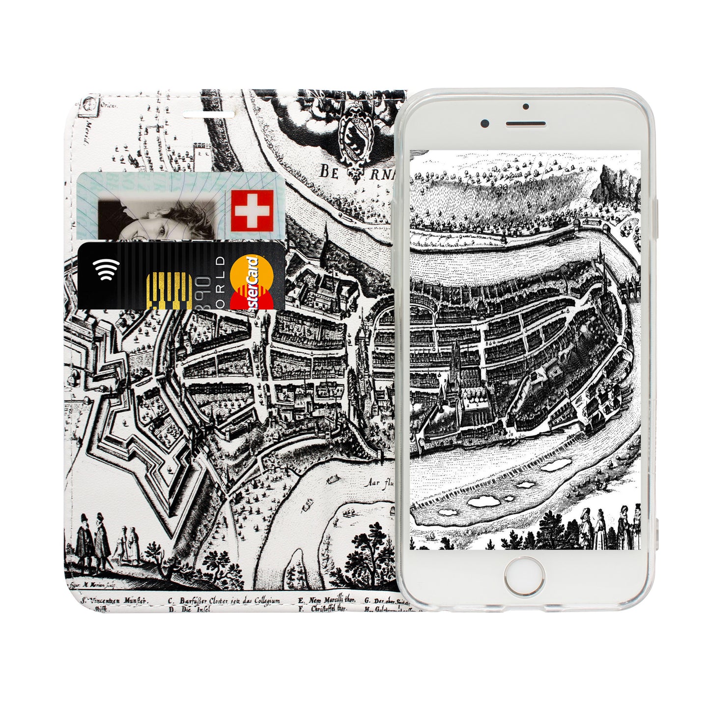 Bern Merian Panorama Case für das iPhone 5/5S/SE 2016