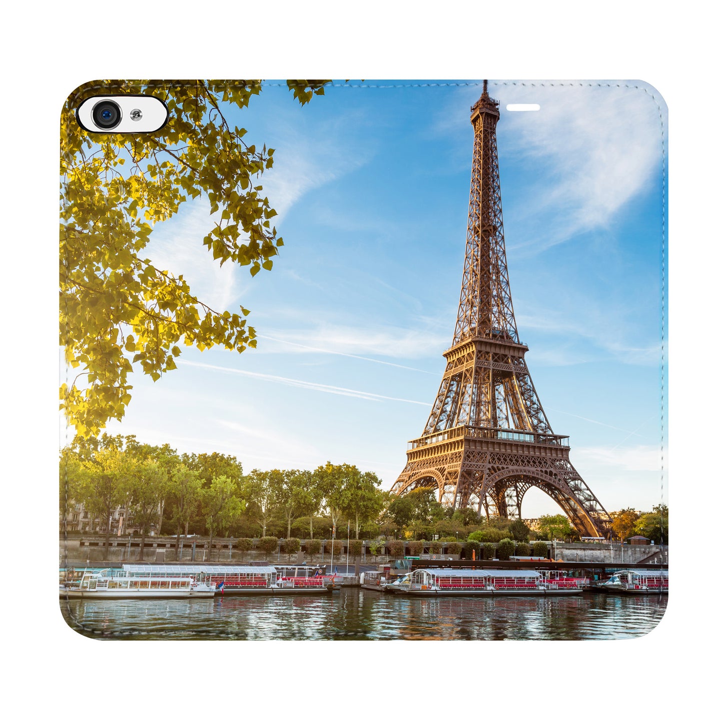 Paris City La Seine Panorama Case für das iPhone 5/5S/SE 2016