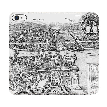 Zürich Merian Panorama Case für das iPhone 5/5S/SE 2016
