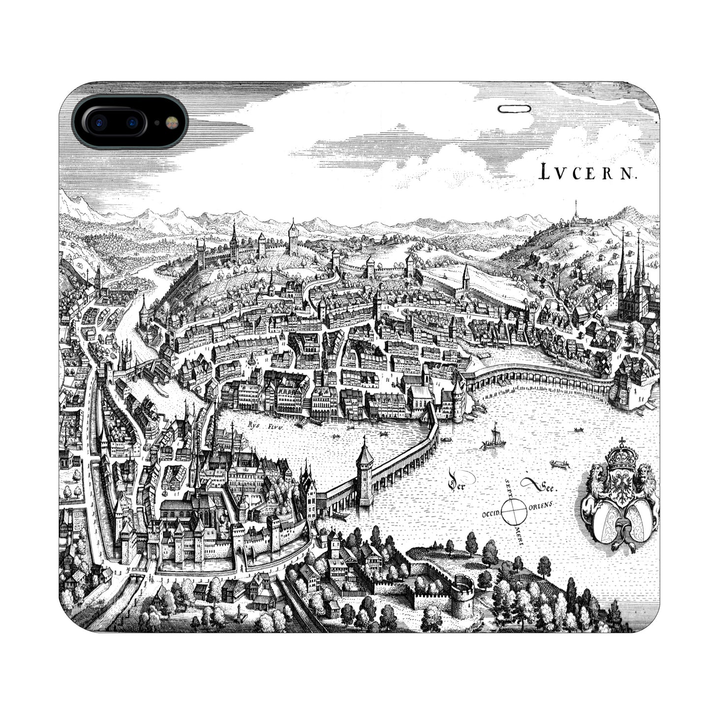 Lucerne Merian Panorama Case for the iPhone 6/6S/7/8 Plus