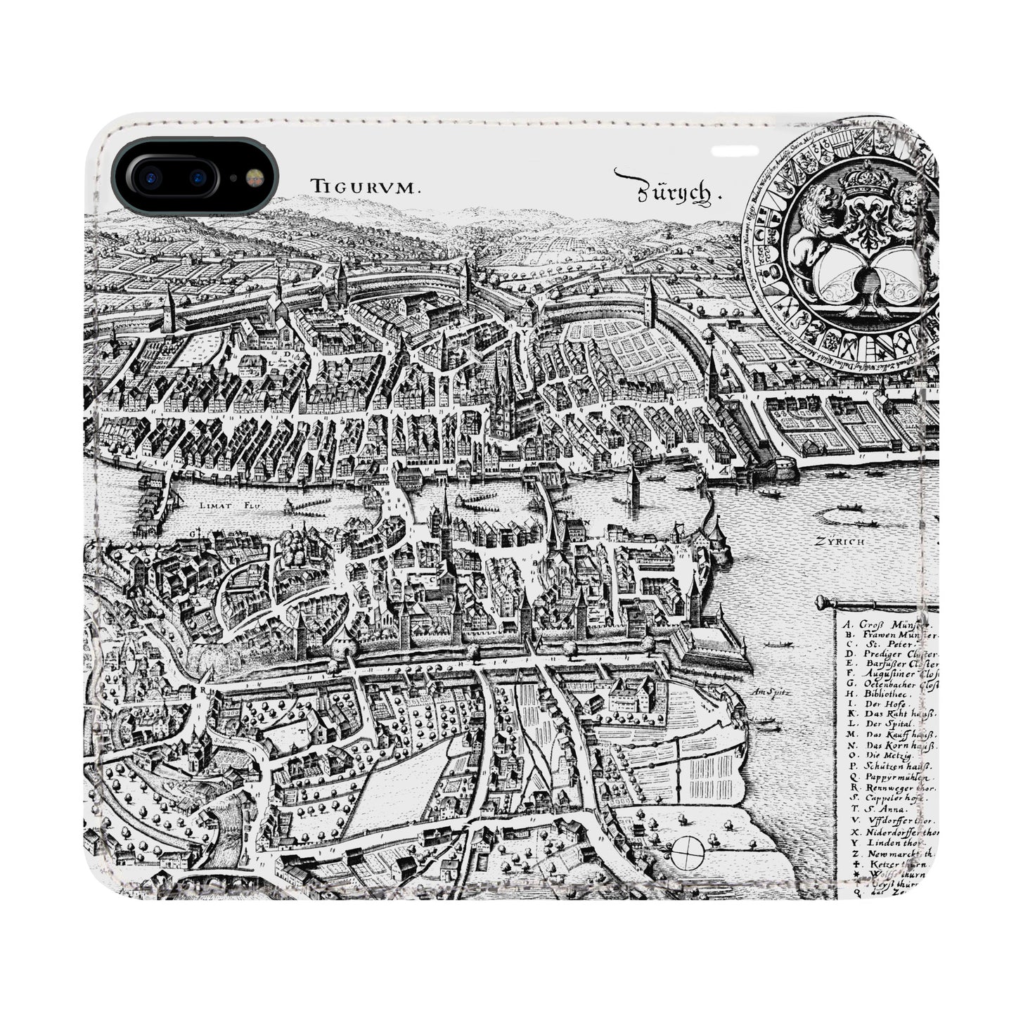 Zurich Merian Panorama Case for the iPhone 6/6S/7/8 Plus