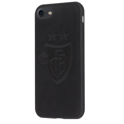 FC Basel 1K Stitch Case for the iPhone 6/6S/7/8/SE 2020/SE 2022 (Black-on-Black)