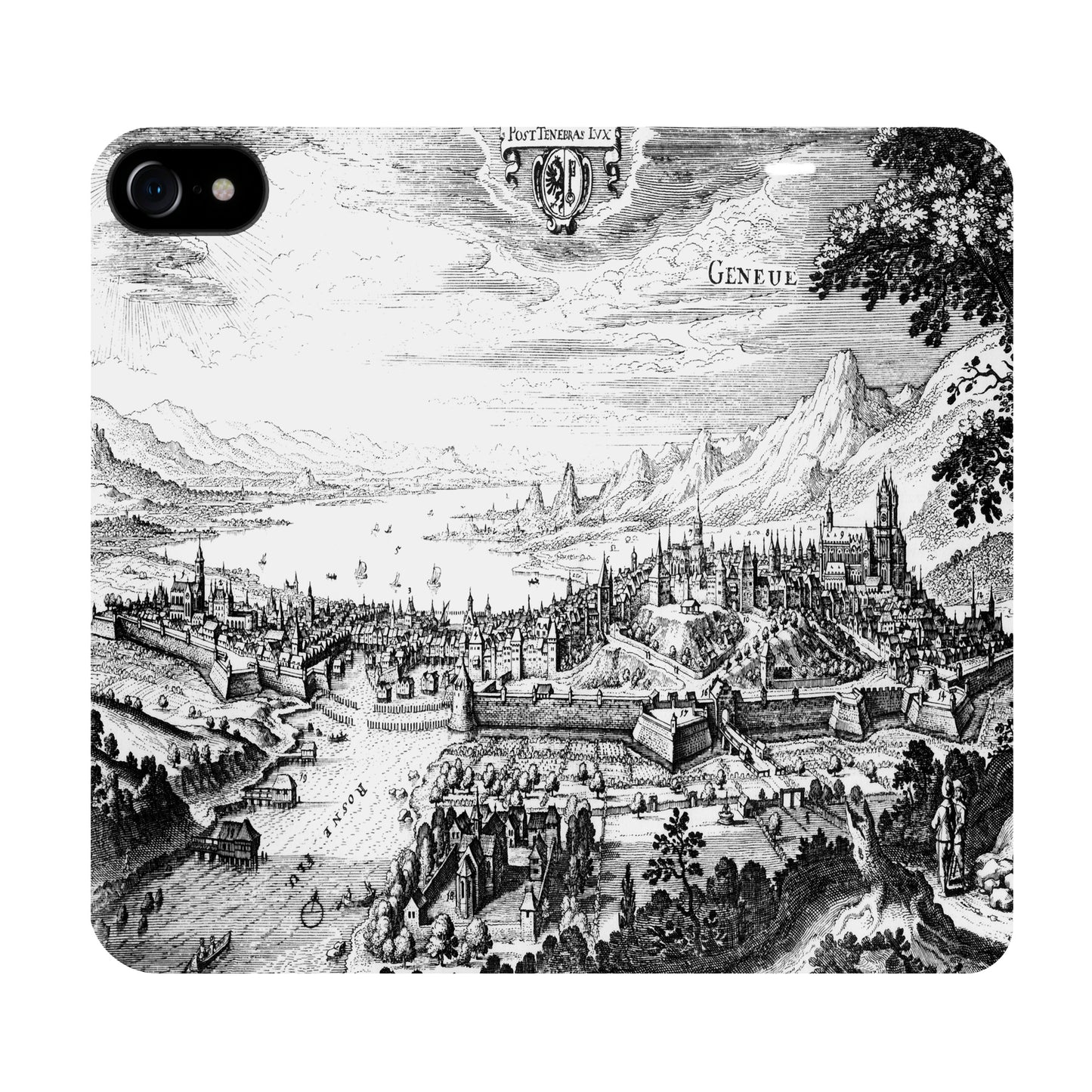 Geneva Merian Panorama Case for the iPhone 6/6S/7/8/SE 2020/SE 2022