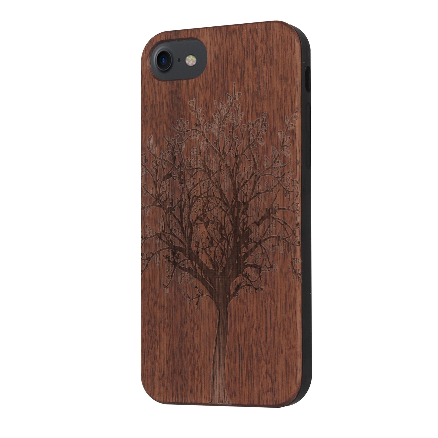 Tree of Life Eden Case made with Walnut Wood for the iPhone 6/6S/7/8/SE 2020/SE 2022