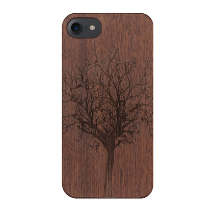 Tree of Life Eden Case made with Walnut Wood for the iPhone 6/6S/7/8/SE 2020/SE 2022