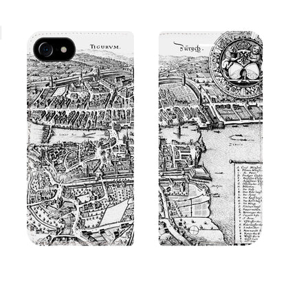 Zürich Merian Panorama Case für das iPhone 6/6S/7/8/SE 2020/SE 2022
