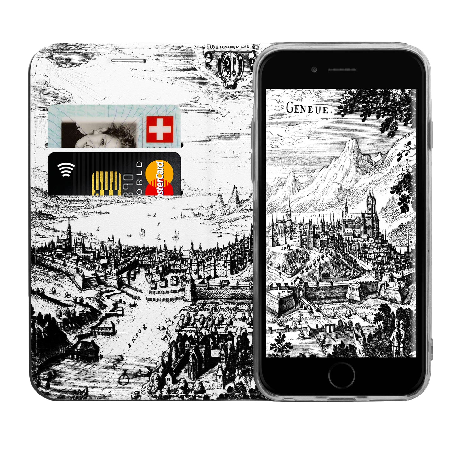 Geneva Merian Panorama Case for the iPhone 6/6S/7/8/SE 2020/SE 2022