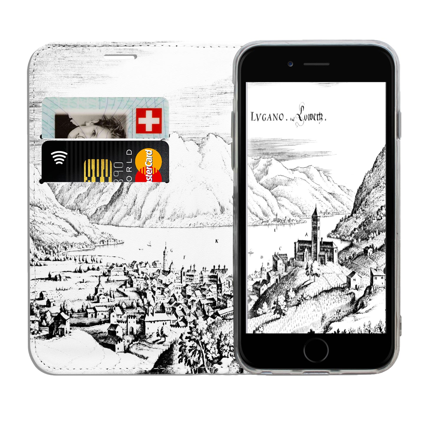 Lugano Merian Panorama Case for the iPhone 6/6S/7/8/SE 2020/SE 2022