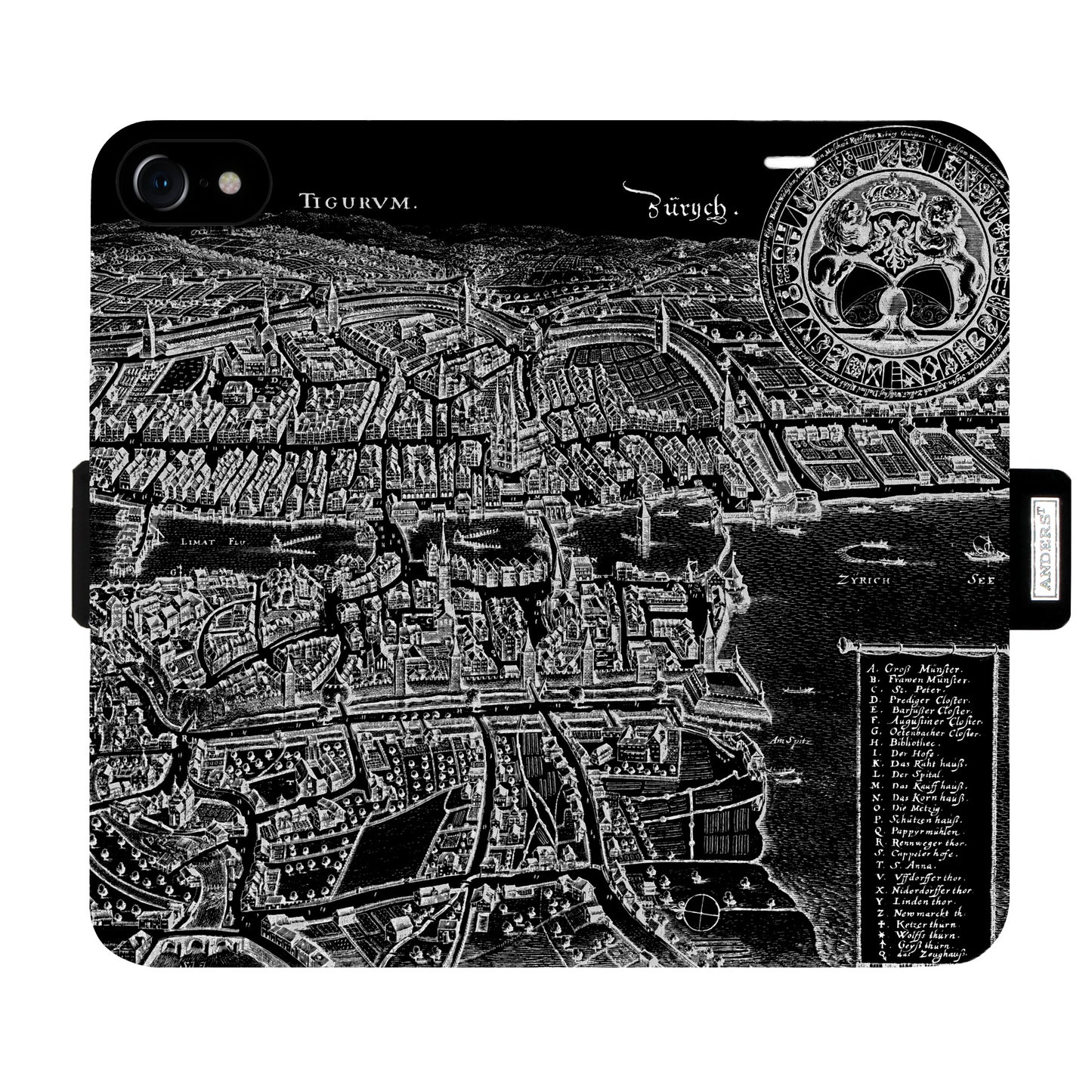 Zurich Merian Negative Victor Case for the iPhone 6/6S/7/8/SE 2020/SE 2022