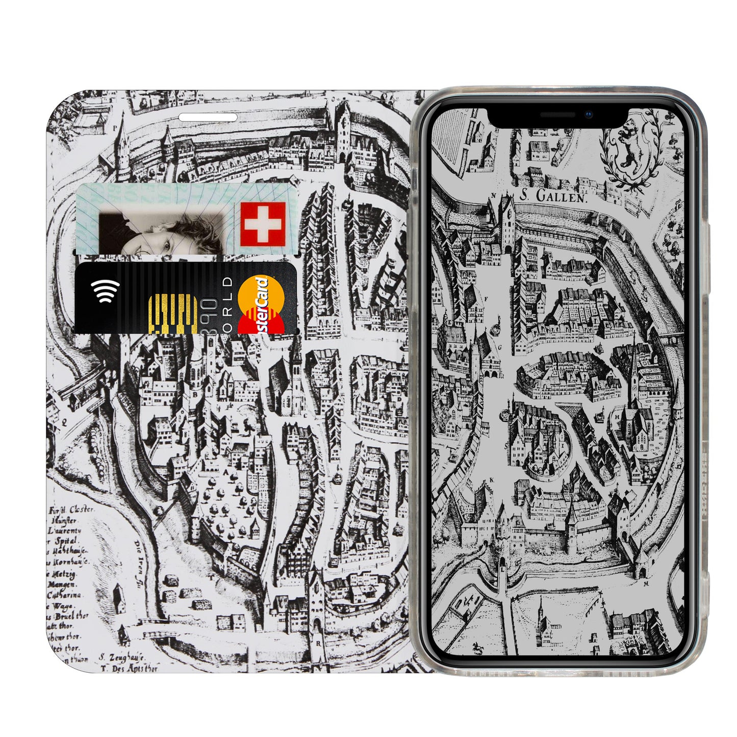 St. Gallen Merian Panorama Case for the iPhone X / XS
