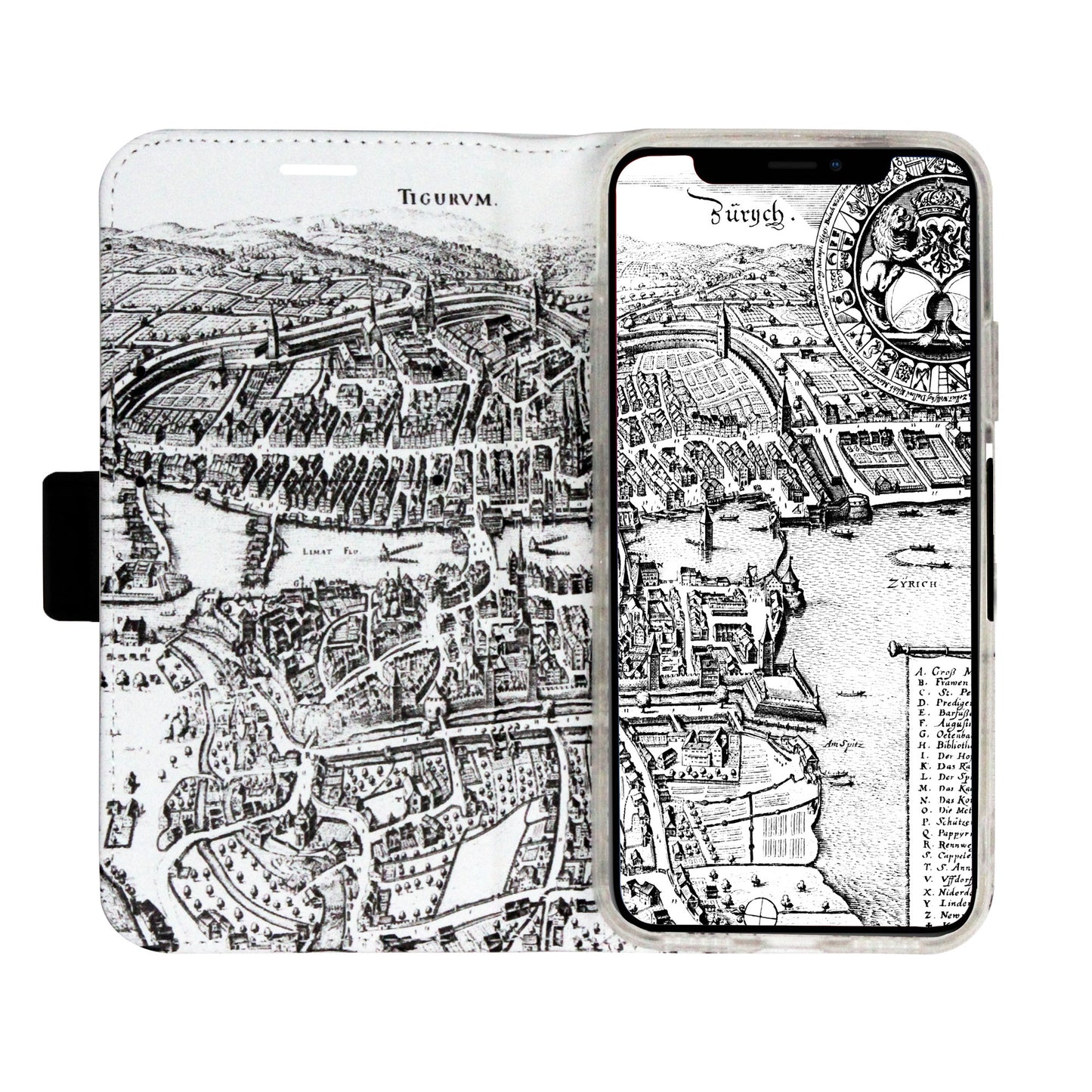 Zurich City From Above Victor Case for the iPhone 11