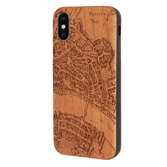 Basel Merian Eden Case made with Cherry Wood for the iPhone XS Max