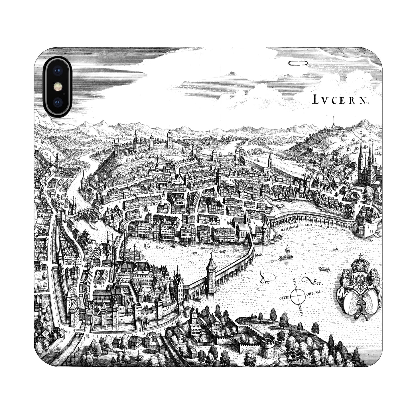 Lucerne Merian Panorama Case for the iPhone X / XS