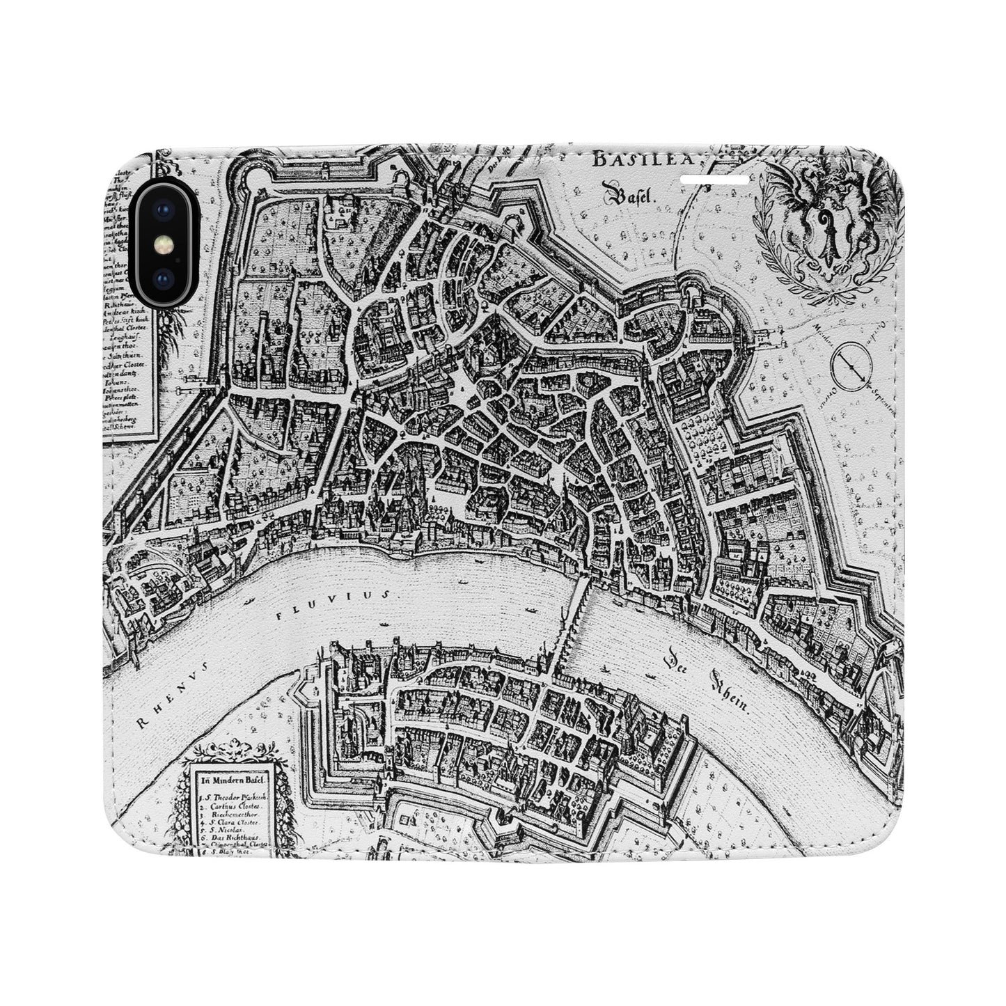 Basel Merian Panorama Case for the iPhone X / XS