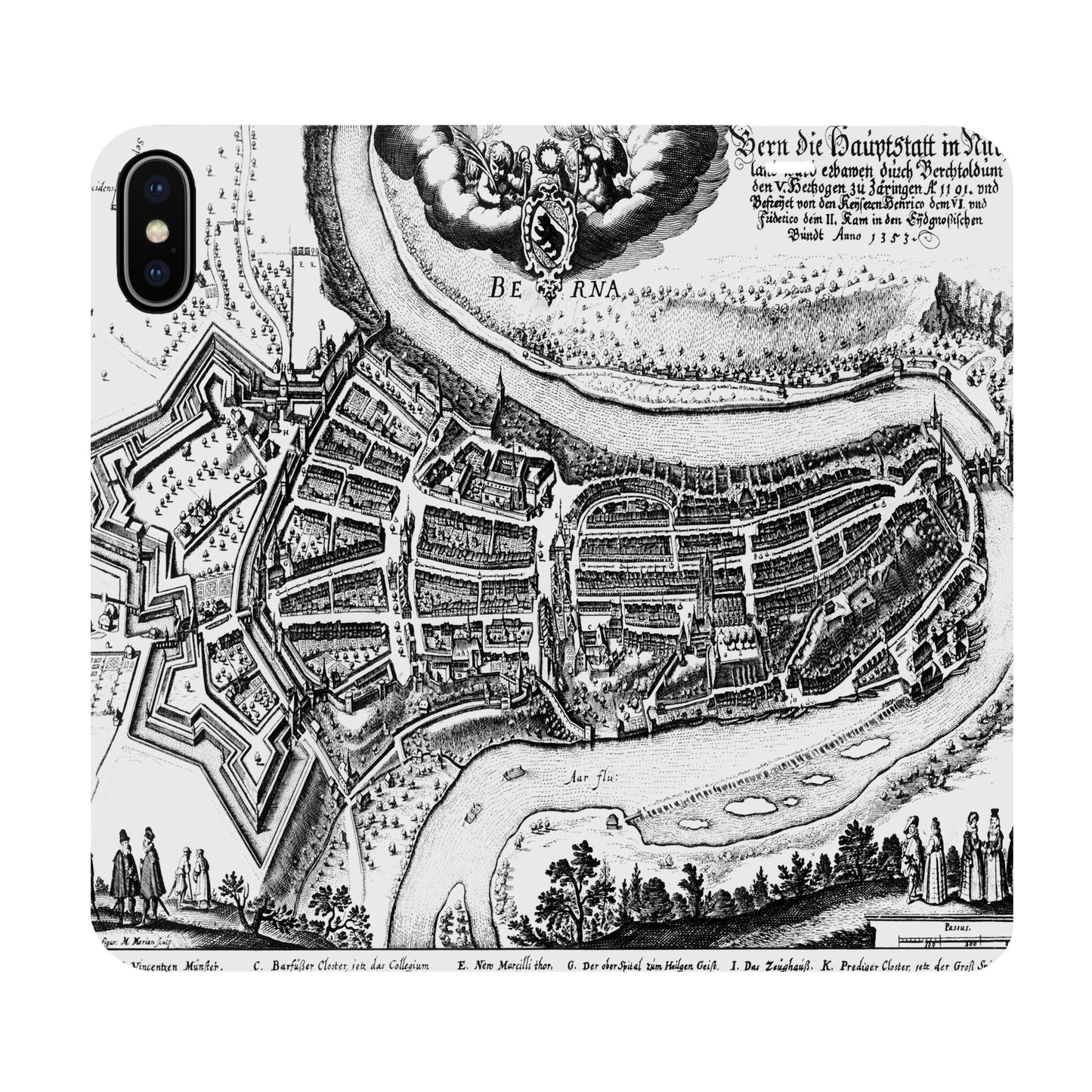 Bern Merian Panorama Case for the iPhone X / XS