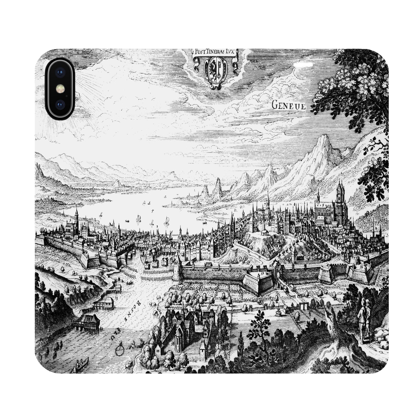 Geneva Merian Panorama Case for the iPhone X / XS