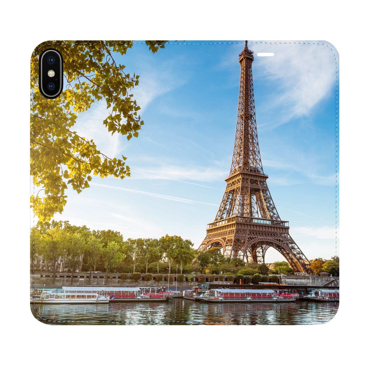 Paris City La Seine Panorama Case for the iPhone XS Max