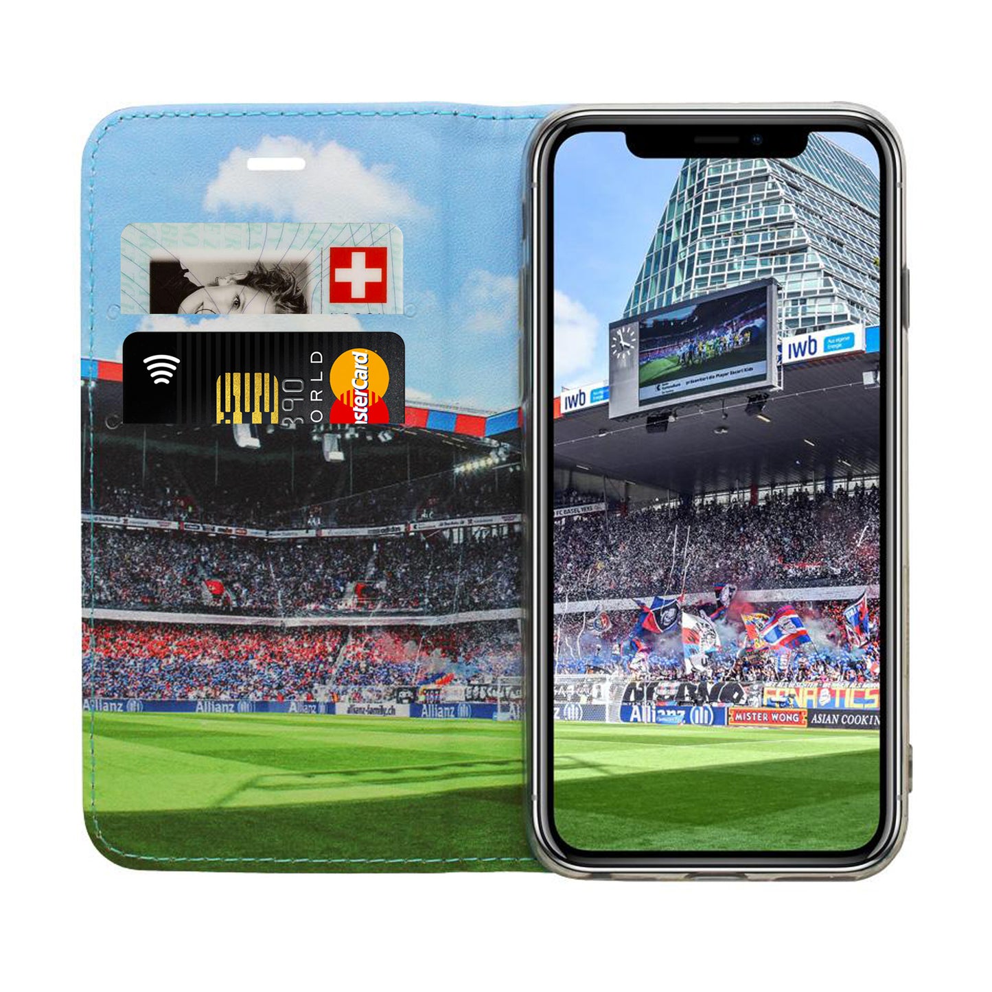 FC Basel Panorama Case für das iPhone X / XS