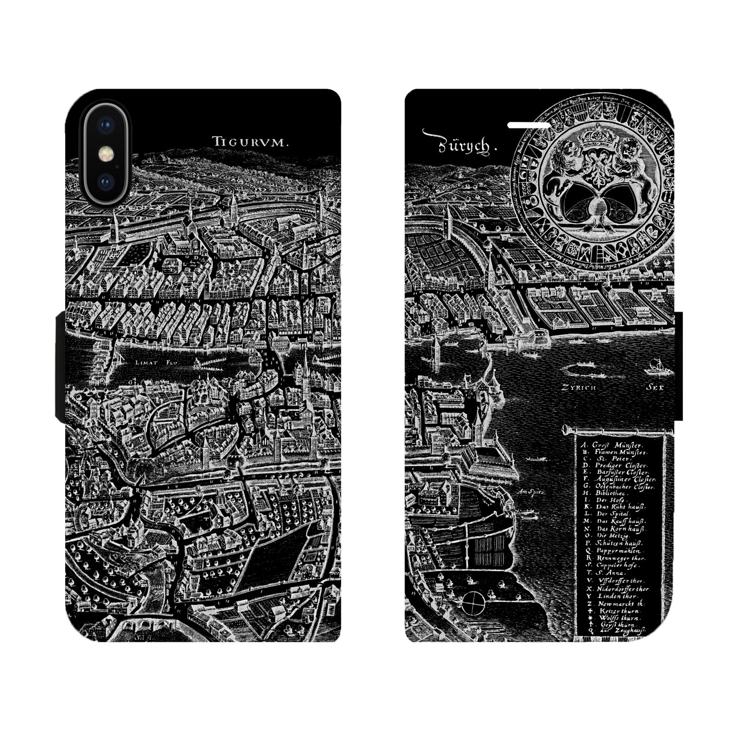 Zurich Merian Negative Victor Case for the iPhone X/XS