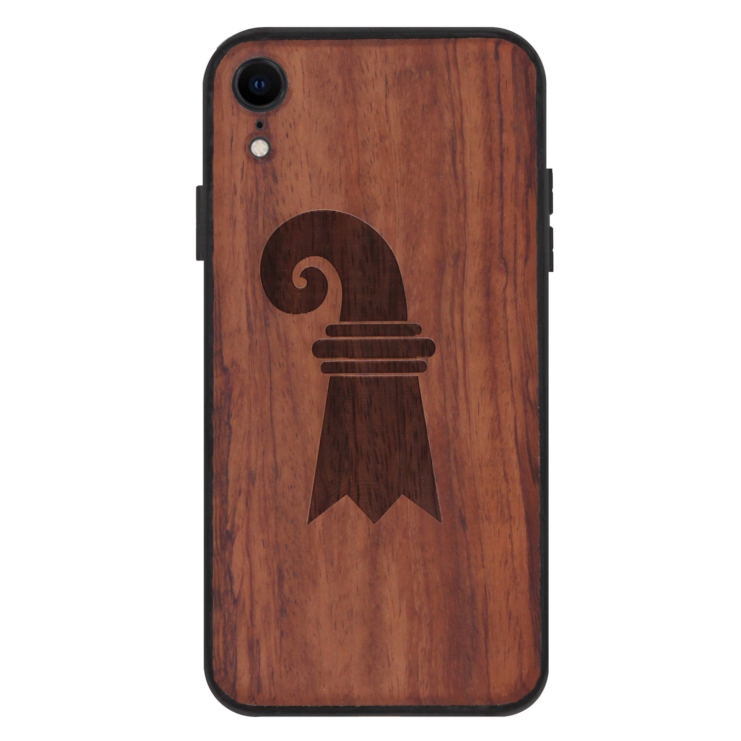 Baslerstab Eden Case made with Rosewood for the iPhone XR