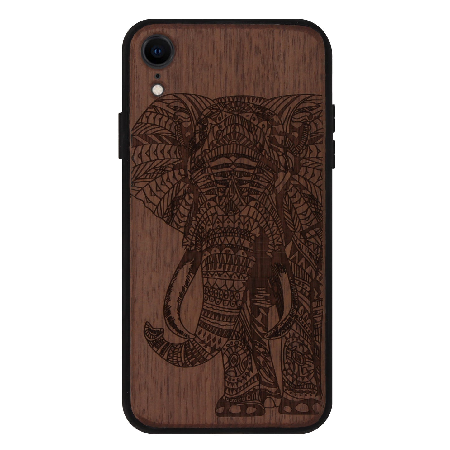 Elephant Eden Case made with Walnut Wood for the iPhone XR