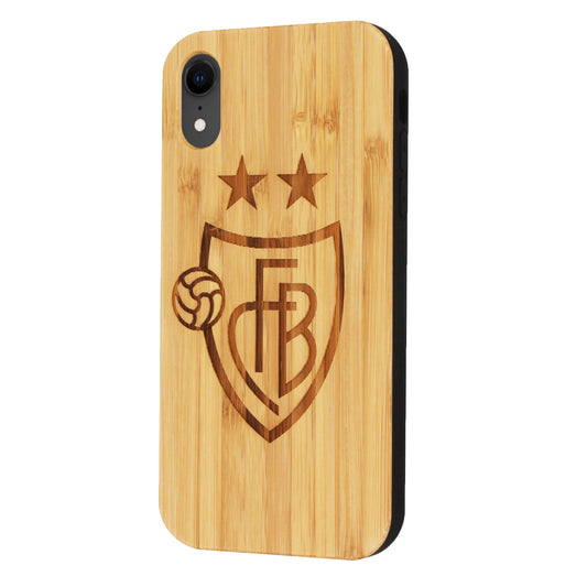 FC Basel Eden Case made with Bamboo for the iPhone XR