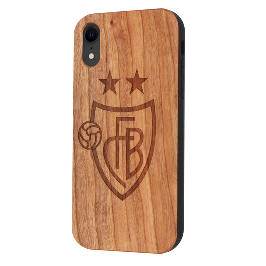 FC Basel Eden Case made with Cherry Wood for the iPhone XR