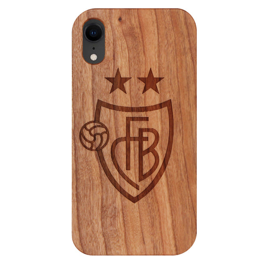 FC Basel Eden Case made with Cherry Wood for the iPhone XR