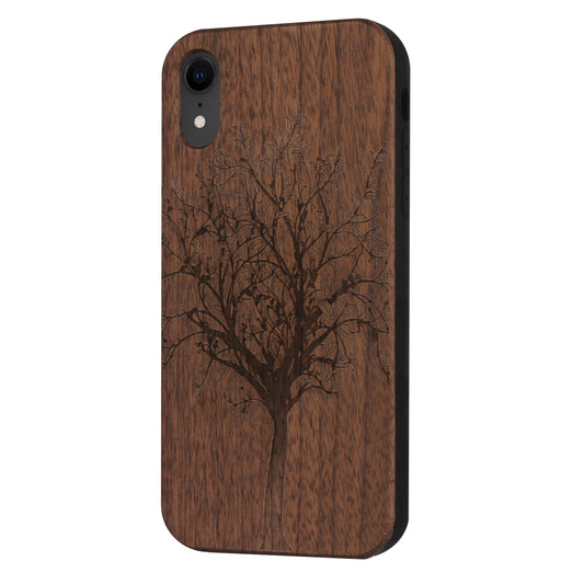 "Tree of Life" Eden Case made with Walnut Wood for the iPhone XR