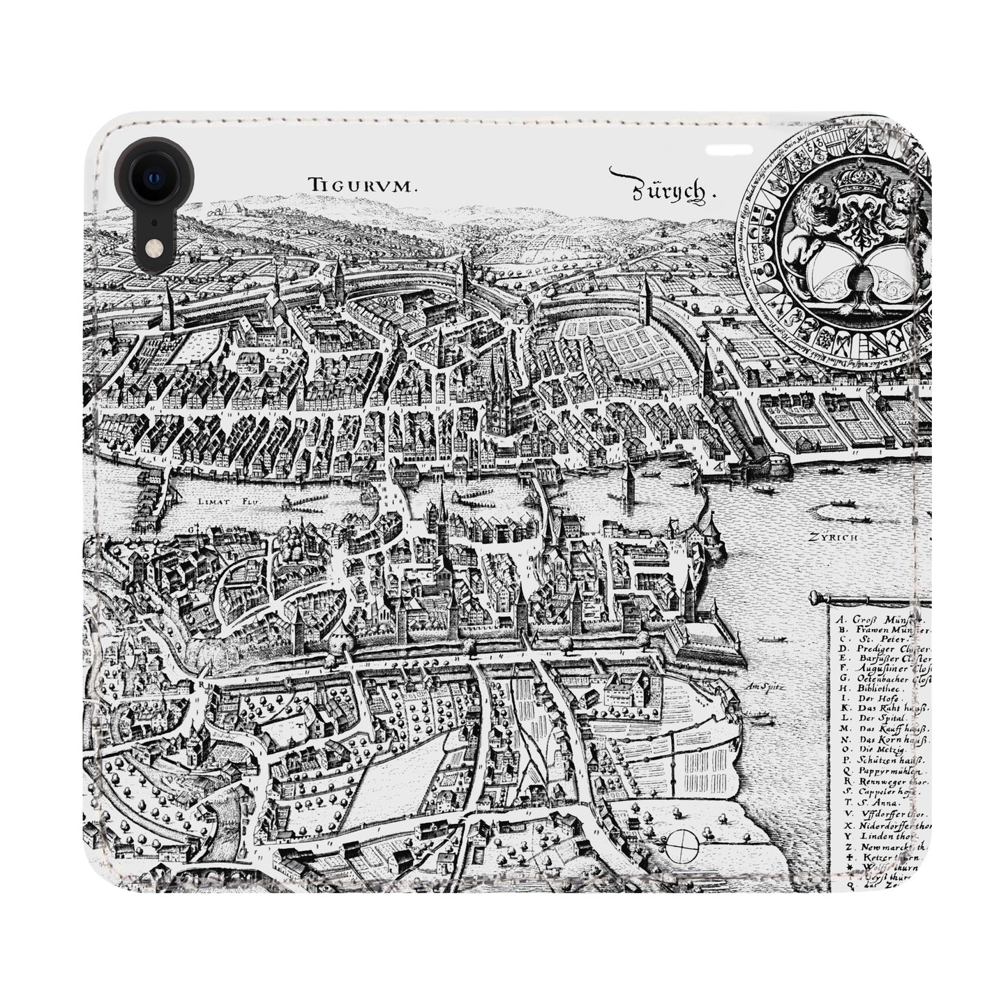 Zurich Merian Panorama Case for the iPhone XR