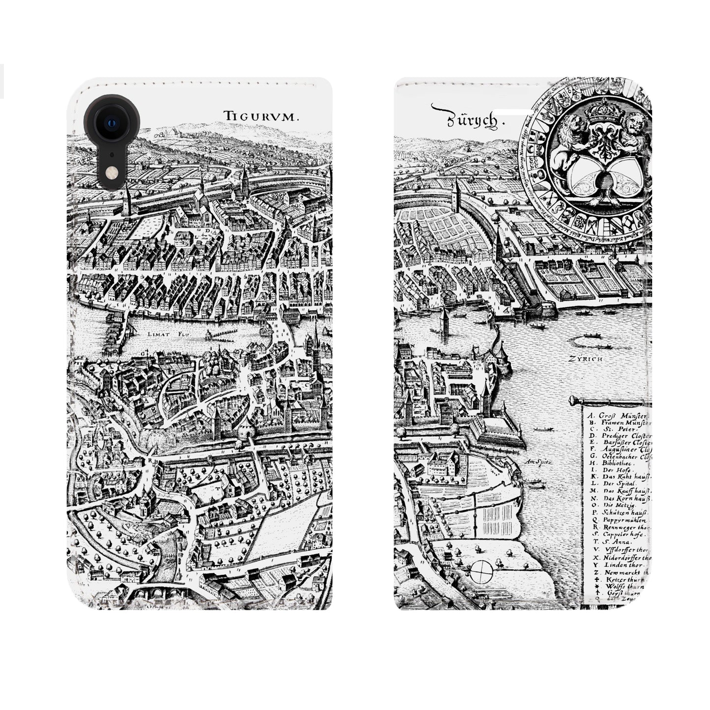 Zurich Merian Panorama Case for the iPhone XR