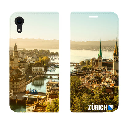 Zurich City From Above Panorama Case for the iPhone XR