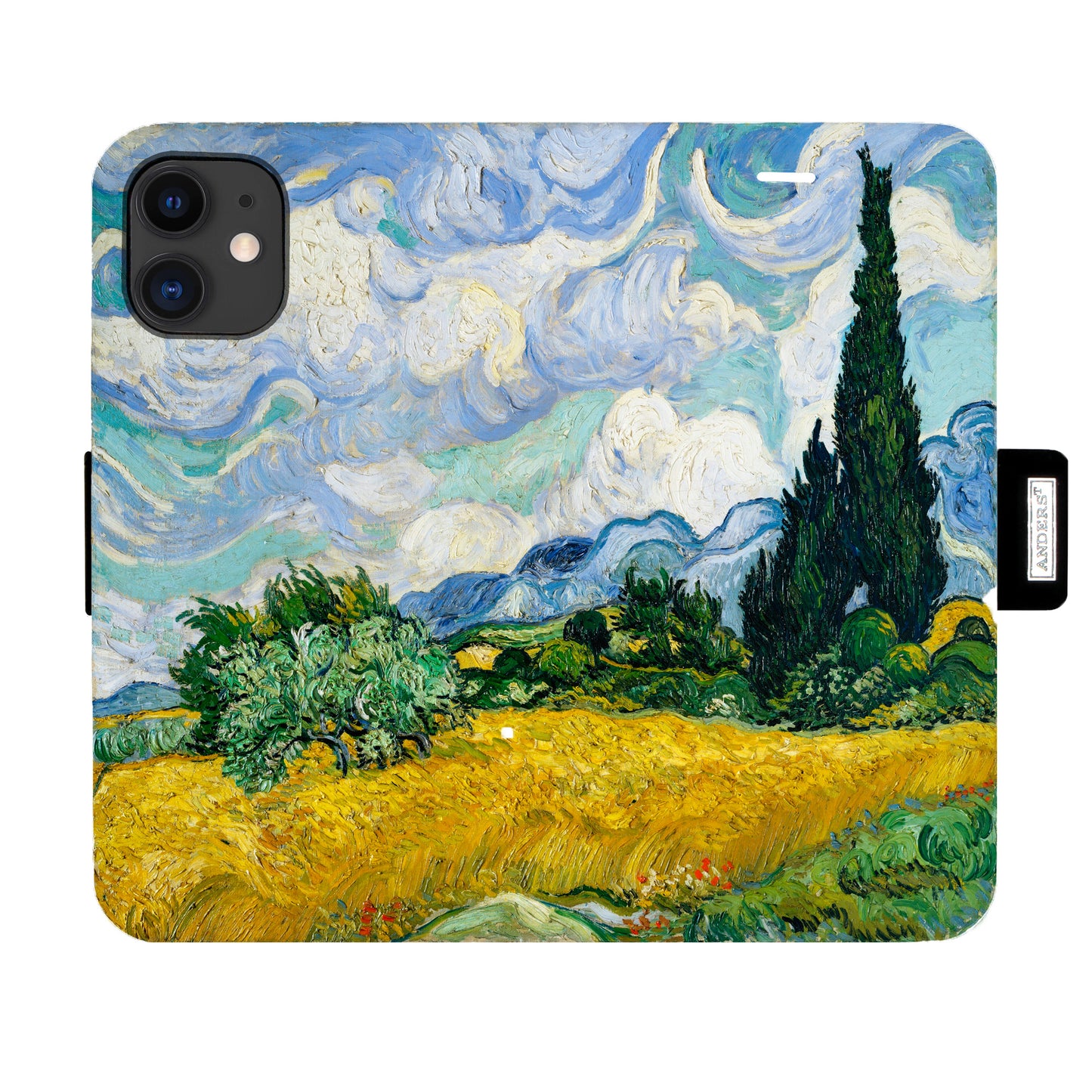 Van Goghs Wheat field with Cypresses Victor Case for the iPhone 11