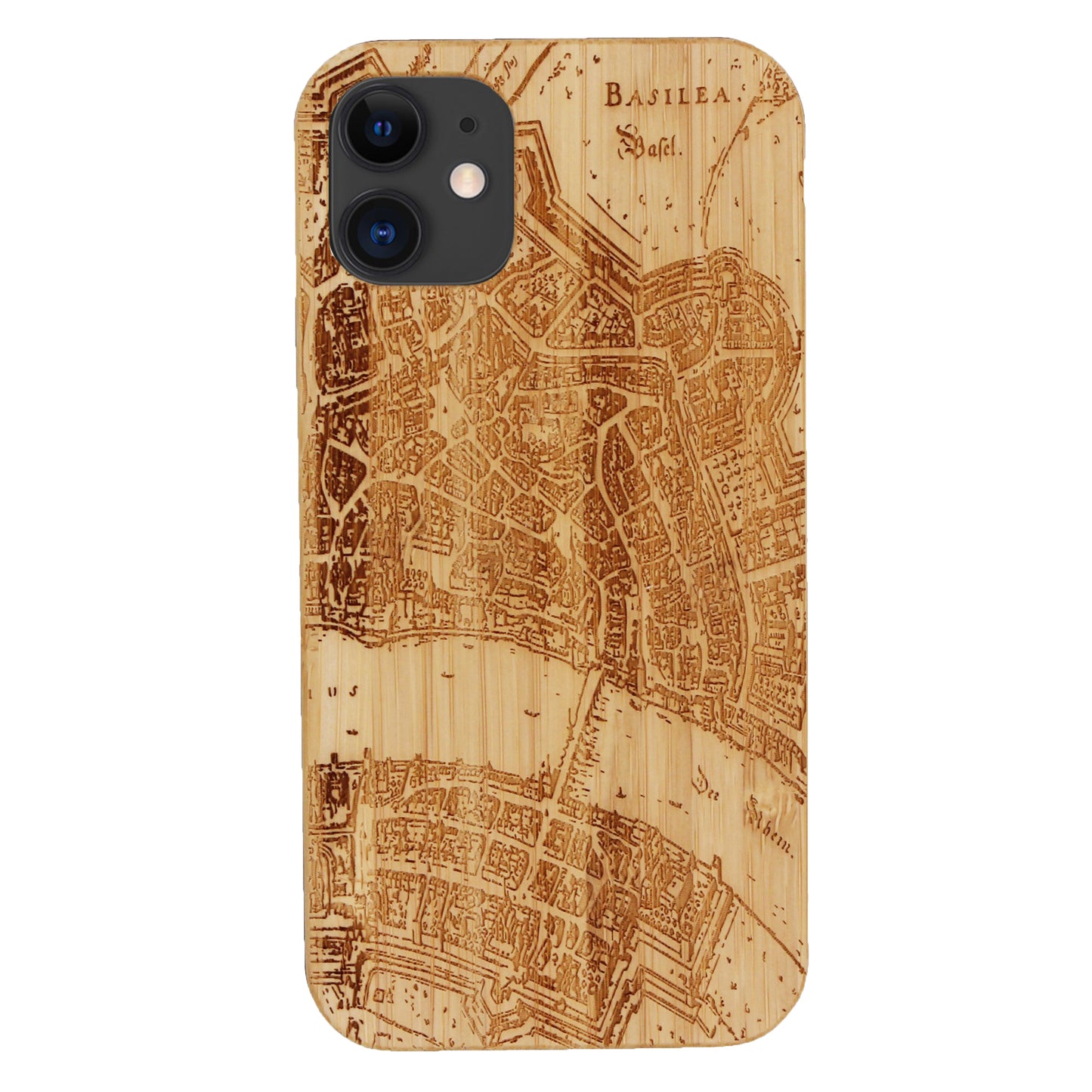 Basel Merian Eden Case aus Bambus für das iPhone 11