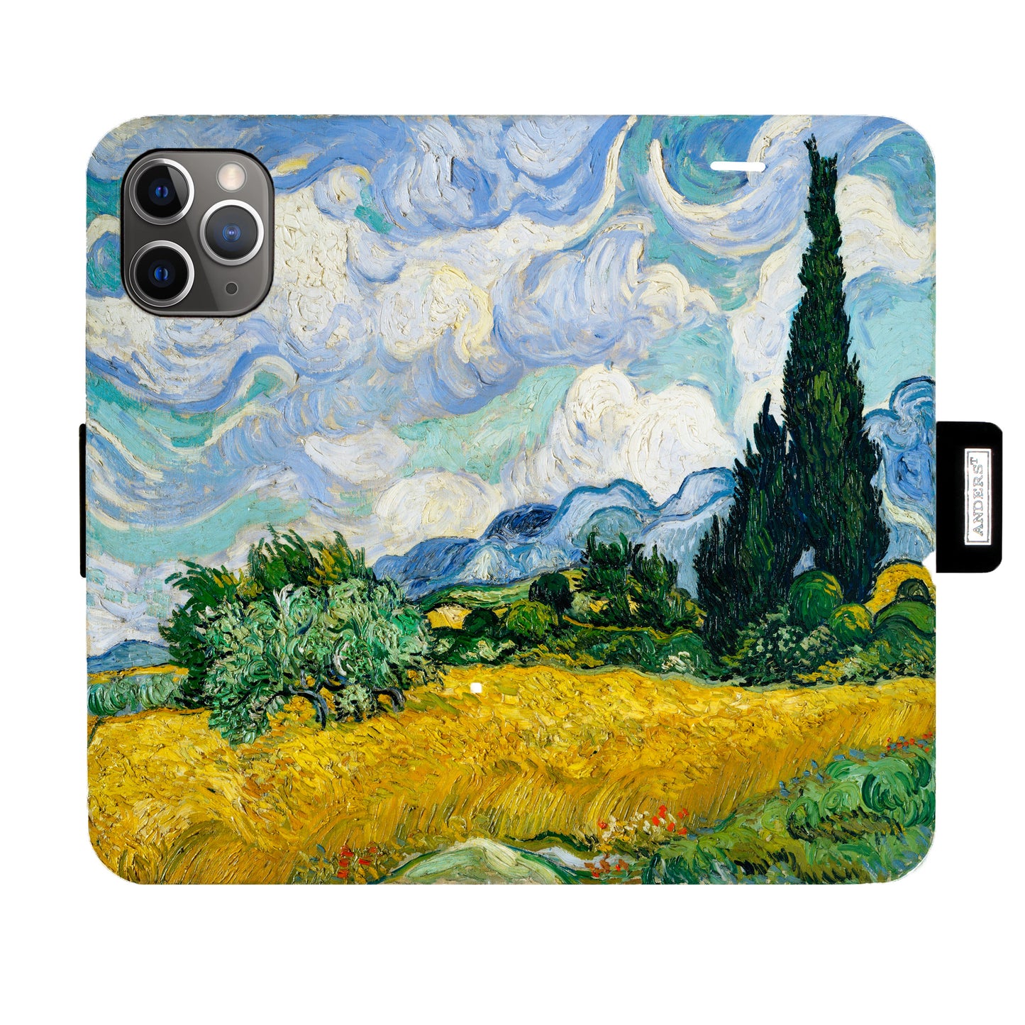 Van Goghs Wheat field with Cypresses Victor Case for the iPhone 11 Pro