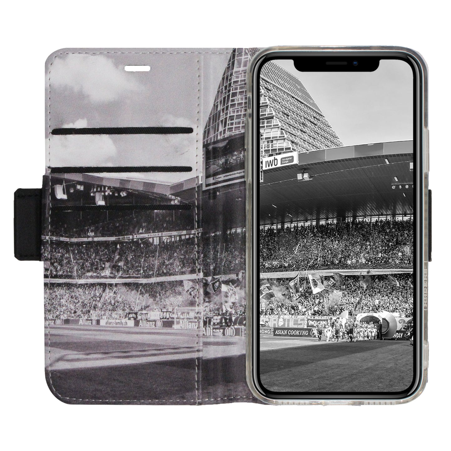 FC Basel in Schwarz Victor Case für das iPhone 11