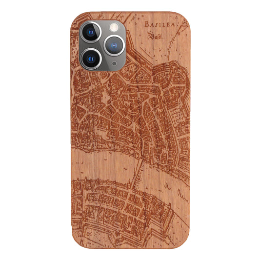 Basel Merian Eden Case made with Cherry Wood for the iPhone 11 Pro