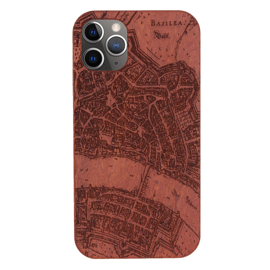 Basel Merian Eden Case made with Rosewood for the iPhone 11 Pro