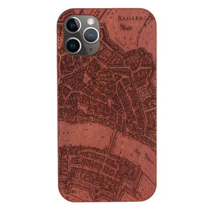 Basel Merian Eden Case made with Rosewood for the iPhone 11 Pro Max