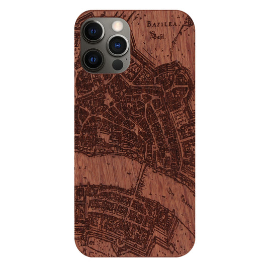 Basel Merian Eden Case made with Rosewood for the iPhone 12 Pro Max