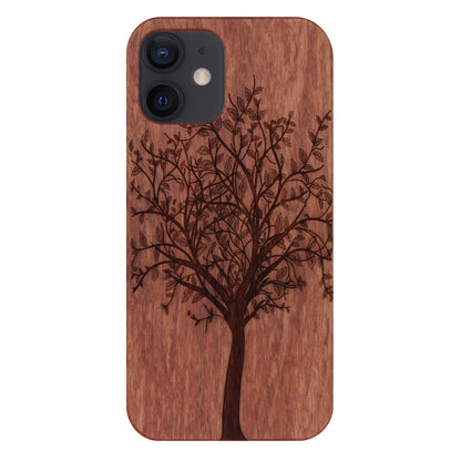 "Tree of Life" Eden Case made with Rosewood for the iPhone 12 Mini