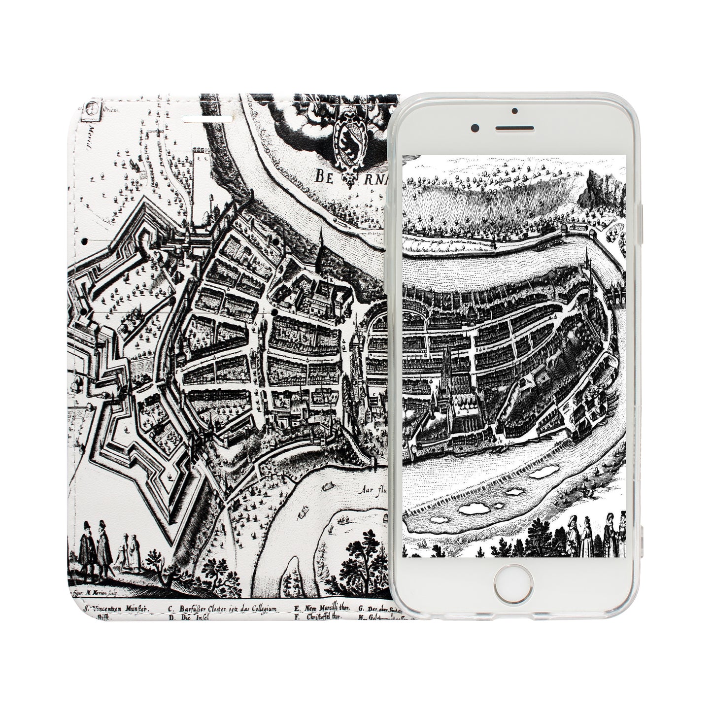 Bern Merian Panorama Case für das iPhone 5/5S/SE 2016